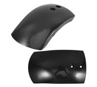 NOLITOY 2pcs Mini Motorcycle Mudguard Kit for Two-stroke Bikes Lightweight Splash Guards Front Rear Wheel Cover Plastic Mud Protector for Road Bikes and Outdoor Cycling