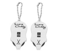 NOLITOY 2pcs Mini Mouse-shaped Golf Score Counter Portable Handheld Stroke Tracker for Men and Women Golfers Weather-resistant Tally Counter for Easy Outdoor Scoring and Game Improvement