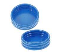 NOLITOY 2pcs Miniature Inflatable Swimming Pool Model for Dollhouse Accessories Compact Portable Beach Creative Sand Table for Imaginative Roleplay and Travel Friendly Diorama
