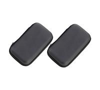 NOLITOY 2pcs Multifunctional Digital Accessories Storage Bag with Mesh Pouch Portable Earphone and Cable Organizer Lightweight Protective Case for Travel and Home Use