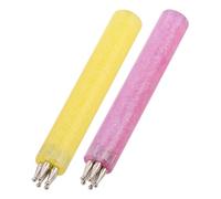 NOLITOY 2pcs Nail Art Dot Pen Tool for Smooth Lines and Reduced Hand Fatigue, Metal and Plastic Nail Art Drawing Tool for Salon and Home Use, for Professionals