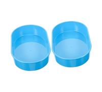 NOLITOY 2pcs Pill Counting Tray Pill Serving Tray Small Dispenser Small Storage Travel Medication Organizer Serving Medication Organizer Counter Blue