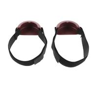 NOLITOY 2pcs Pink Safety Shoe Covers for Men Work Boots Slip-Resistant Overshoe with Straps Work Boot Guards for Construction Factory Warehouse Use