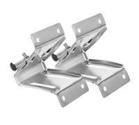NOLITOY 2pcs Plated Garage Door Top Bracket with Adjustable Pulley for Residential Doors Smooth Quiet Operation Accessory