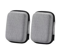 NOLITOY 2pcs Portable Earphone Pouch Compact Multi Function Cable Organizer Bag for USB Chargers Headphones Digital Accessories Storage Case for Travel and Outdoor Use
