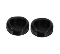 NOLITOY 2pcs Saxophone Silicone Thumbs Rest Cushion: Palm Key Cover Pads Black Fingers Protector For Alto Tenor Soprano Sax Accessories