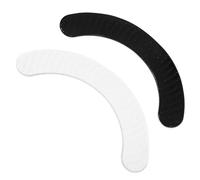 NOLITOY 2pcs Silicone Drum Mute Mats Reusable Self-adhesive Gel Pads Close Fit for Drum Practice and Sound Dampening, Assorted Colour Soft Dampener Pads Random Color