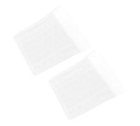 NOLITOY 2Pcs Silicone Keyboard Cover Film for Transparent Dustproof Protector Thin Flexible Keyboard Skin for Home and Office Use