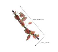 NOLITOY 2pcs Simulated Vines for Snake Terrarium Decor Reptile Artificial Plants Climbing Vine Branches for Lizard Enclosure Green Fake Tree