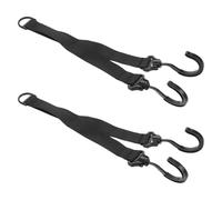 NOLITOY 2pcs Skateboard Wall Mount Strap with Hooks for Indoor Snowboard and Surfboard Hanging Storage, Over-the-door Skateboard Hanger Belt Organizer