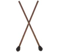 NOLITOY 2pcs Tongue Drum Mallets with Comfortable Grip Non-slip Handles Silicone Heads for Practice and Percussion Accessories with Storage Stand for Hand Drum and Pan Players