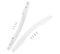 NOLITOY 2pcs Universal Refrigerator Door Handles 180/280mm Freezer Pull Replacement Bars with Screws for Commercial and Household Fridge Repair Parts