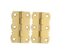 NOLITOY 2pcs Vintage Brass Self-Supporting Hinges Antique Style Multi-Functional Piano Music Stand and Bookshelf Hardware Corrosion-Resistant