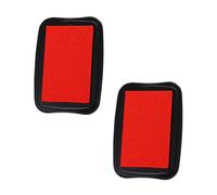 NOLITOY 2pcs Vintage Pads Water Based Pigment Stamp Ink Pads for DIY Scrapbooking Crafting Portable with Bright Color and Pattern for Rubber Stamps