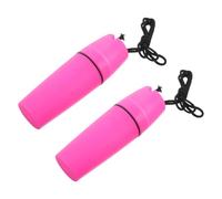 NOLITOY 2pcs Waterproof Floating Dry Box for Boat and Beach Outings, Plastic Cylindrical Dry Storage Box with Quick Access and Sleek Modern Design, for Canoe and Water Sports