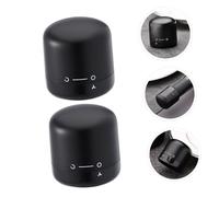 NOLITOY 2pcs Wine Bottle Stoppers Food-Grade Sealing Plugs Ring Vacuum Preserver for Wine Cocktail Beer Bottles Freshness Maintenance