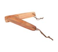 NOLITOY 2Pcs Wooden Shoe Horn Portable Travel Shoe Lifter with Smooth Edges for Easy Wearing for Seniors Convenient Hanging Design