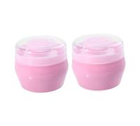 NOLITOY 2sets Boy Girl Body Powder Puff Translucent Loose Powder Applicator for Boys and Girls