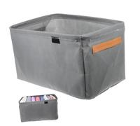NOLITOY 3 Pcs Closet Organizer Storage Bins with Reinforced Handles Fabric Clothes Storage Cubes for Wardrobe Sweater and Clothing Organizer for Home Dormitory Department Use