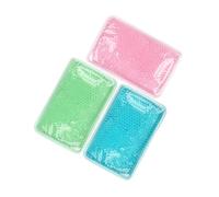 NOLITOY 3 pcs Reusable Gel Ice Packs with Straps for Hot Cold Therapy Soft Flexible Cold Compress Packs for Back Neck Shoulder Waist Relief Comfortable and Practical Management