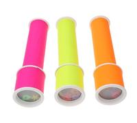 NOLITOY 3 Sets DIY Kaleidoscope Kit Educational Handmade Materials Stem Science Experiment for Kindergarten and Learning Activities Random Color