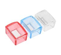 NOLITOY 3 Sets Nail Art Stamper Nail Plate Stencils DIY Manicure Tools Accurate Stamping Plastic Kit for Art Stamp Templates