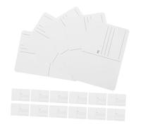 NOLITOY 30 Sheets Textured Cotton Postcards for Mailing Blank Watercolor Cardstock for DIY Birthday Invitations Creative Greeting Cards for Artists and Scrapbooking