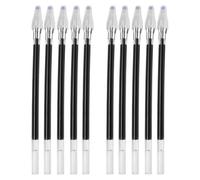 NOLITOY 30pcs Black Gel Pen Refills with Diamond Tip for Wood Carving Pens, Smooth Writing Ink Replacement for Students and Office Use, Portable Decorative Stationery Accessory