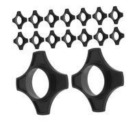 NOLITOY 30pcs Microphone Protective Cover Rubber Rolling Ring Slip Protection for Handheld Cordless Mics Fall Prevention