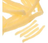 NOLITOY 30pcs Realistic Simulation French Fries Model Smooth Surface Imitation Fries Props for Party Decoration Restaurant Display Home Adornment Kitchen Layout