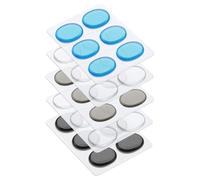 NOLITOY 30pcs Silicone Drum Mute Pads Set, Self-adhesive Noise Reduction Dampers for Snare, Tom, and Drum Kit Practice, Multipurpose Instrument Accessory for Silent Drumming
