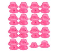 NOLITOY 30pcs Silicone Hair Curlers Mushroom Shaped Heatless Rollers for Short Long Hair Styling Tools for Girls Women Curly Wavy