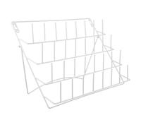 NOLITOY 32-Spool Wall Mounted Metal Thread Organizer Rack with Hooks for Sewing and Embroidery Crafts, Hanging Thread Holder for Quilting and Craft Room Storage