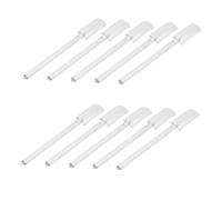 NOLITOY 32pcs Nail Sample Sticks Transparent Display Board for Nail Art Practice for Professionals Enthusiasts for Color Showcase Easy Maintenance