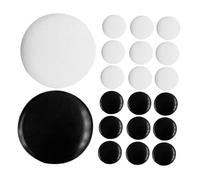 NOLITOY 360Pcs Double-sided Concave Go Chess Pieces Melamine Craft Stones for Home and Club Use Smooth Go Game Supplies for Enhancing Thinking Skills and Educational Play