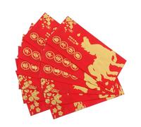 NOLITOY 36pcs Chinese HONBAO Lucky Money Hong Bao Card New Year Money Envelopes Chinese New Year Packet Lucky Envelopes for Cash Red