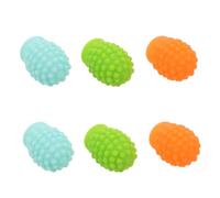 NOLITOY 3pairs Drumstick Cover Silicone Tips Drum Mute Dampener Practice Accessories Percussion Drumstick Tip Protectors Replacement Silencer