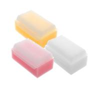 NOLITOY 3pcs Bath Sponge Brush Soft Sensory Hair Scalp Brushes for Gentle Bathing and Cradle Cap Care Safe for Sensitive Skin for Bonding and Early Sensory Training