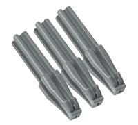 NOLITOY 3pcs Eyebrow Pencil Sharpener Aid Tool with Duckbill Design Plastic Construction Stable and Precise Sharpening for Various Pencil Makeup Marker Accessory