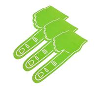 NOLITOY 3Pcs Foam Cheerleading Fingers Gloves for Sports Events School Spirit Supplies Lightweight Team Supporters for Soccer Basketball Games and Party Celebrations