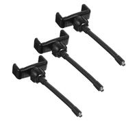 NOLITOY 3pcs Gooseneck Phone Holder Thread Rotatable Flexible Mount with Silicone Clip for Phones Wide Compatible Photography Accessories