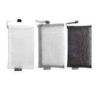 NOLITOY 3pcs Graduation Season Zippered Pencil Case with Large Capacity Mesh Pencil Holder for School Season Decor and Organising Study Supplies a Simple Aesthetic