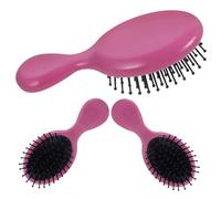 NOLITOY 3pcs Hair Comb for Women Scalp Massaging Brush with Painless Ball Tipped Bristles Detangles and Distributes Natural Oils Compact Lightweight Design for Curly Wavy Thick Hair
