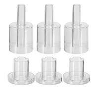 NOLITOY 3pcs Home Brewing Fermentation Airlocks One-Way Valve for Beer Wine Cider Kombucha Fermenting Leak-Proof Design Suitable for Homebrew and Mead Making