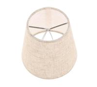 NOLITOY 3pcs Linen Cloth Lampshade Covers for Table Lamps Fabric Replacement Shades for Wall Desk Pendant Lights Soft Warm Ambient Lighting Easy Installation for Contemporary Bedroom