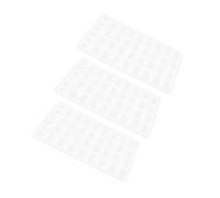 NOLITOY 3pcs Miniature Brick Silicone Mold with Precise Textures Flexible Design for Dollhouse Sand Table Landscape Building Accessories DIY Projects