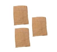 NOLITOY 3PCS Natural Jute Linen Woven Storage Bags for Potatoes Vegetables Breathable Biodegradable Flood Control Sacks Large Capacity Burlap Sacks for Home and Garden Use