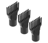 NOLITOY 3pcs Pet Hair Dryer Nozzle Replacement Comb Attachments for Dogs and Cats Precision Blow Drying Tips for Home and Salon Use Safe and Use Grooming Tool