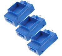 NOLITOY 3pcs Plastic Mechanics Trolleys Inclined Physics Experimental Cars Set for Science Teaching Physics Lessons Primary School Students Educational Equipment