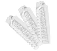 NOLITOY 3pcs Portable Anti-static Folding Hair Combs Mini Travel Pocket Brushes for Women and Boys and Girls, Small Eco-friendly Compact Purse Hairbrush Set